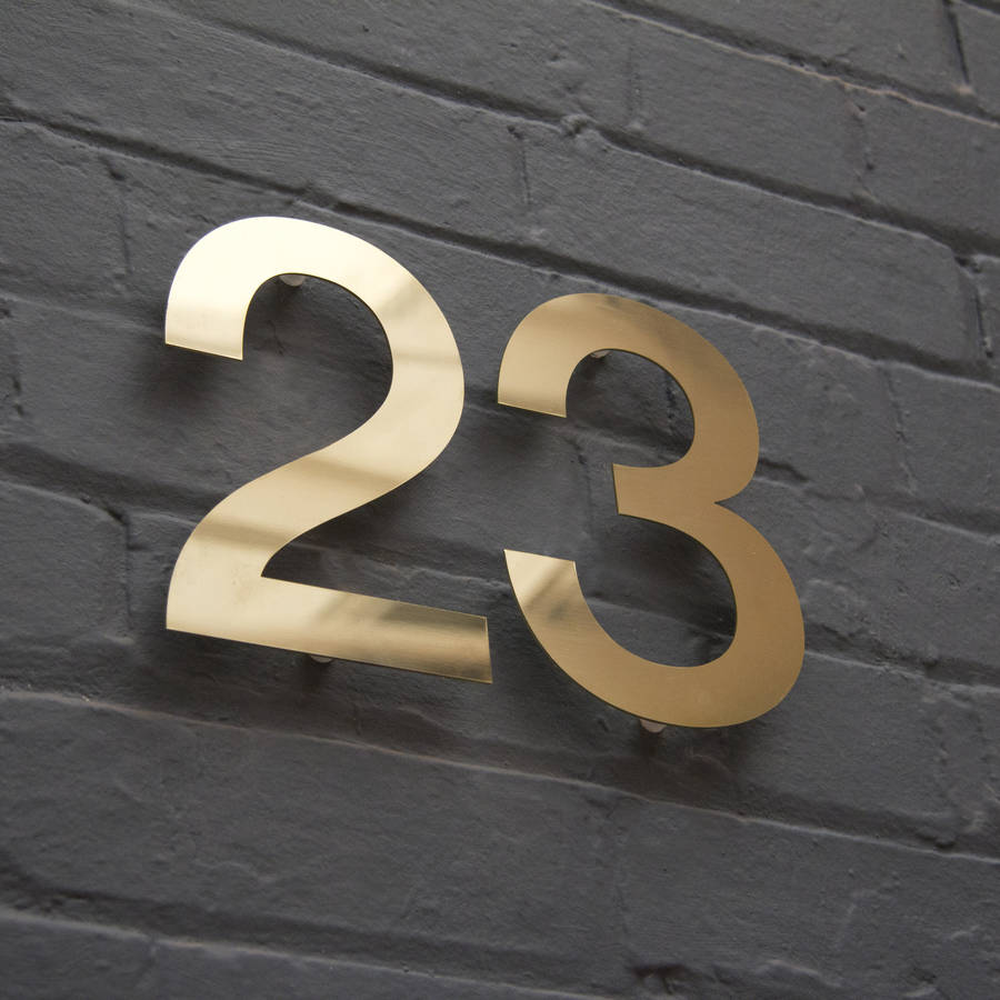 House Numbers Manufacturer