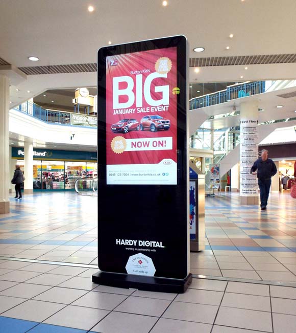 Digital advertising signs manufacturer