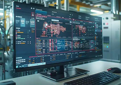 Industriell kontroll Skjerm Produsent