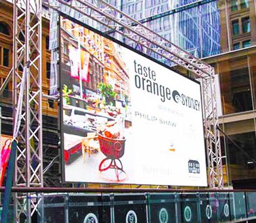 LED Utendørs Utleie Display Produsent